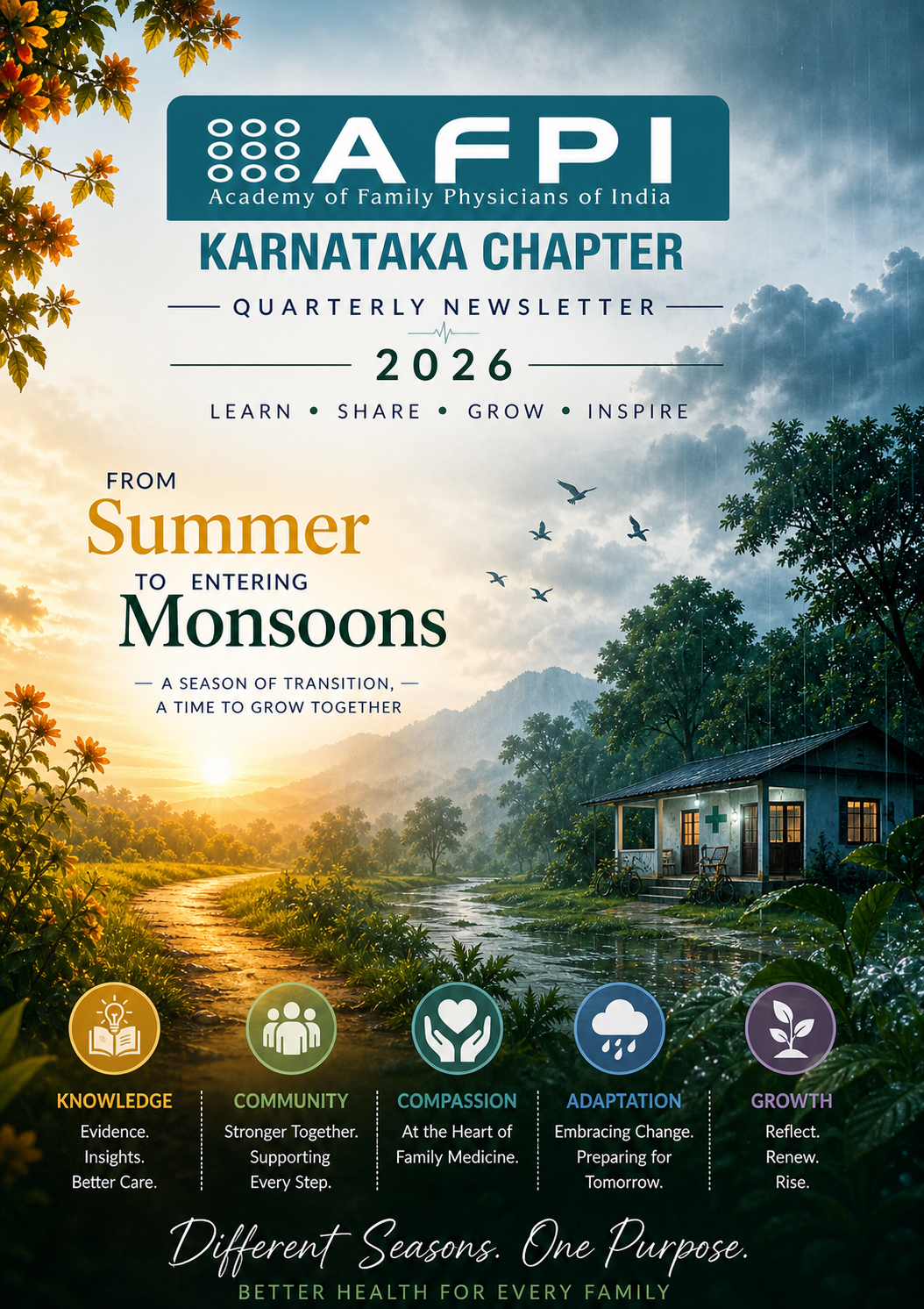 Figure 1: AFPI Karnataka Newsletter header visual