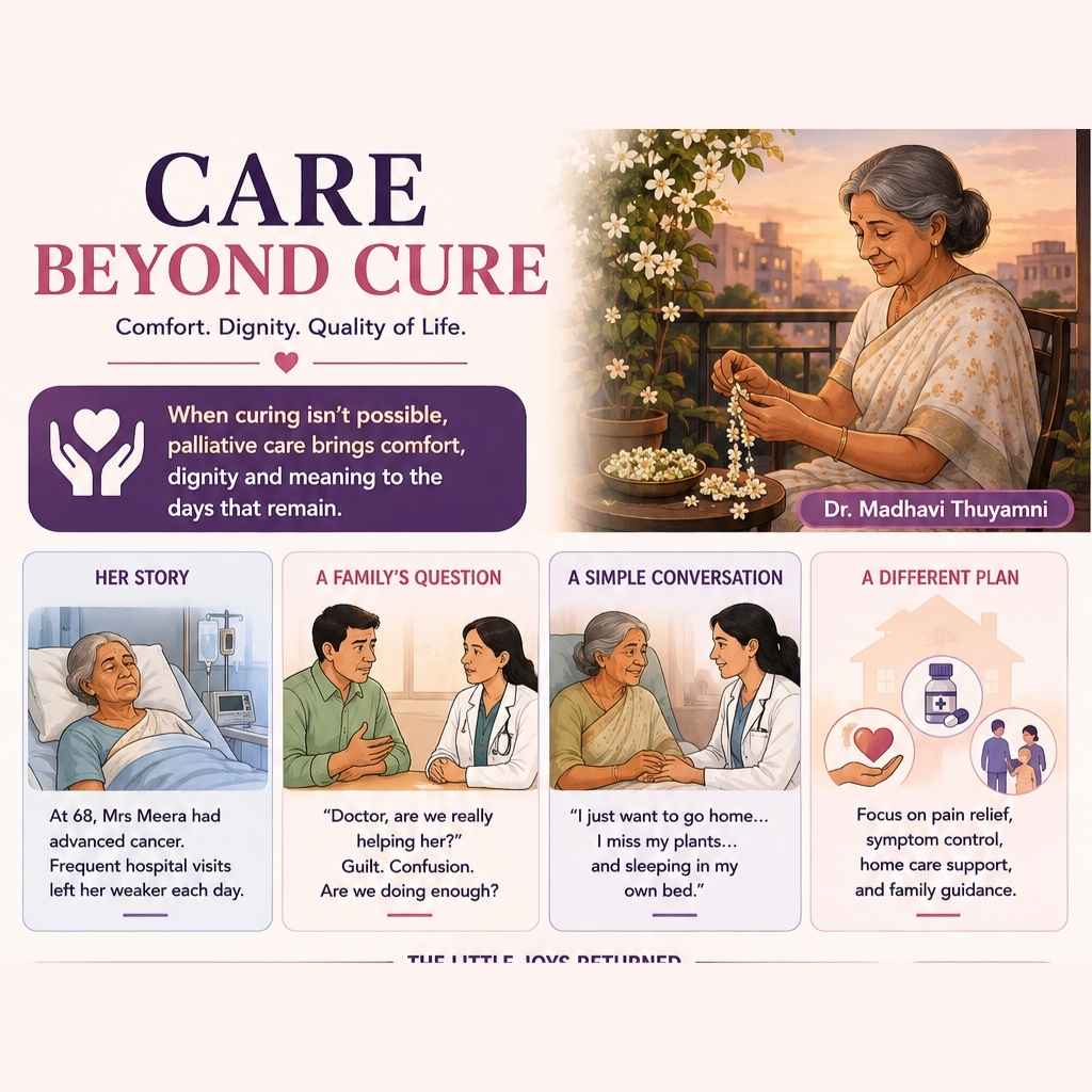 Palliative care infographic